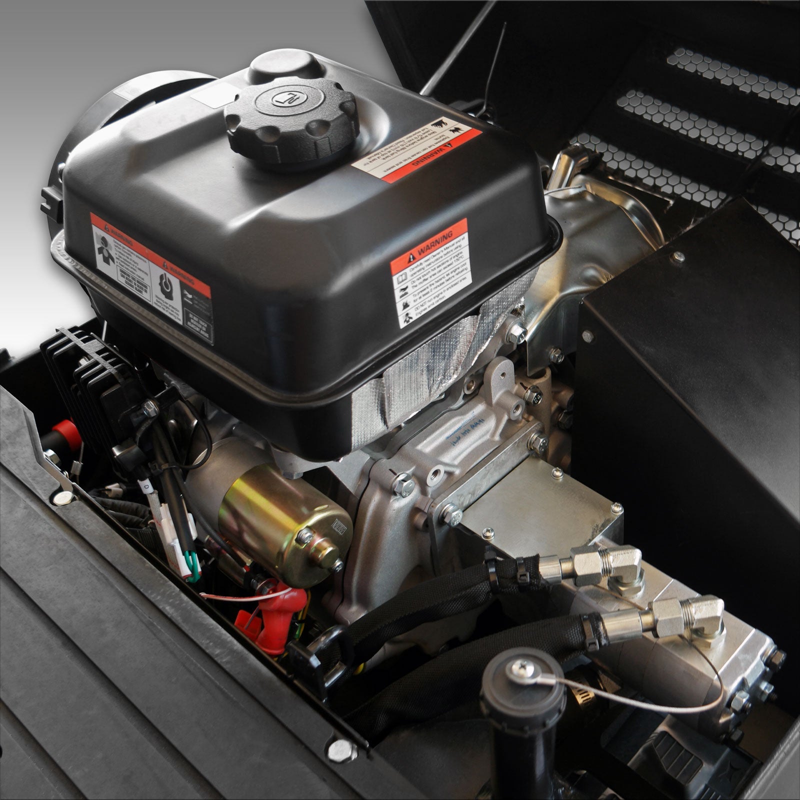 Mikrobagger Jansen MB-500, Minibagger, Benzin, Komplett-Set