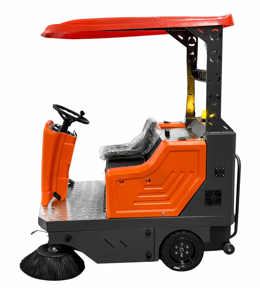 Aufsitz-Kehrmaschine mit Dach Graefer KM160-PRO
