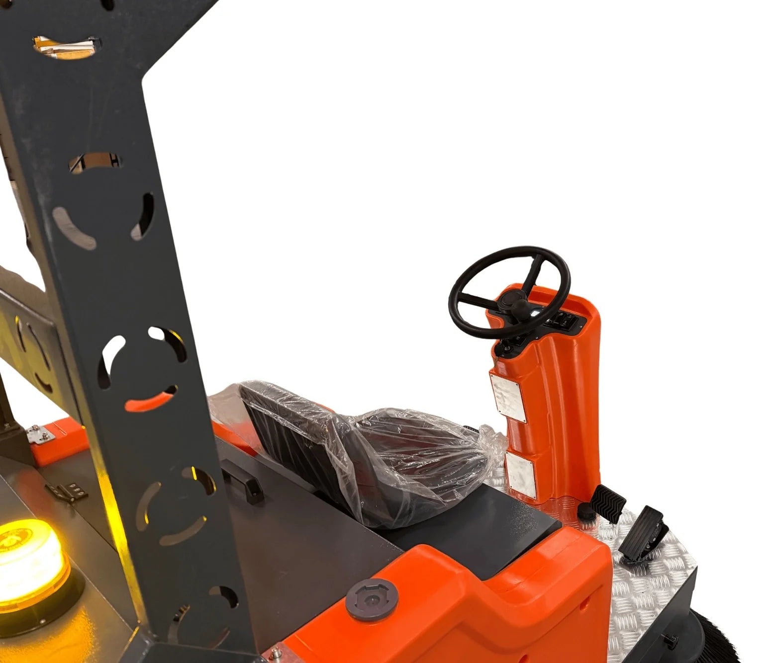 Aufsitz-Kehrmaschine mit Dach Graefer KM160-PRO
