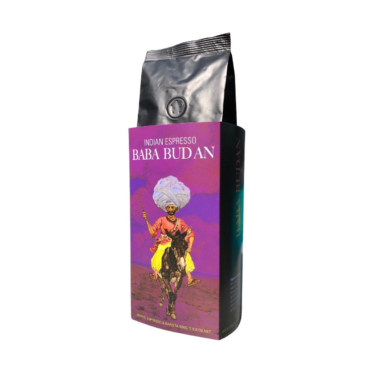 Baba Budan Indian Espresso, ganze Bohnen, 500g