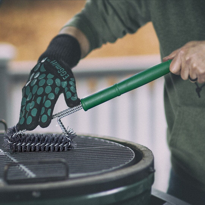 Big Green Egg Nylon-Rostschrubber mit Diamantbeschichtung