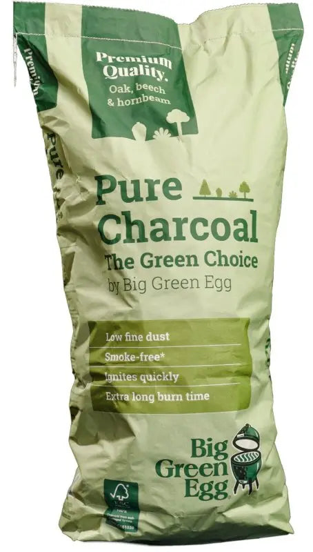 Big Green Egg Holzkohle - Pure Charcoal - The Green Choice 9 kg