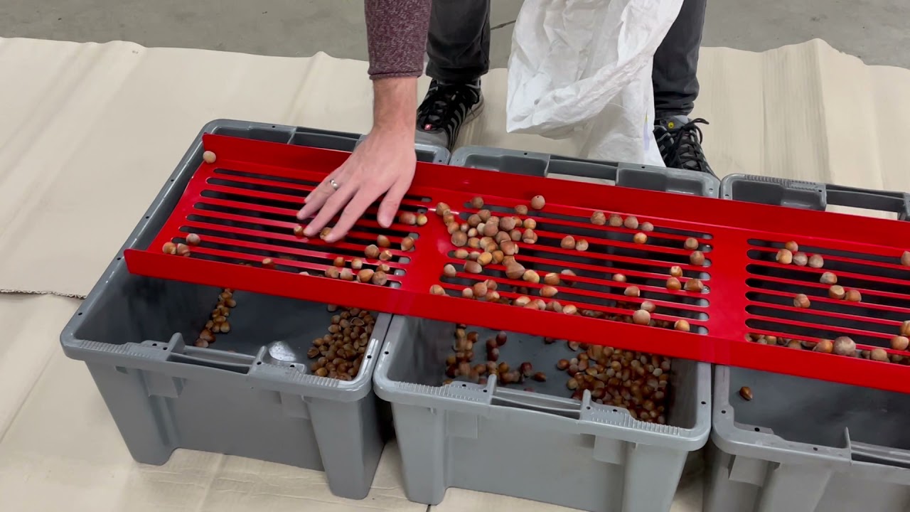 Feucht Obsttechnik Handsieb Walnuss groß 28mm, 30mm, 32mm Kalibriersieb