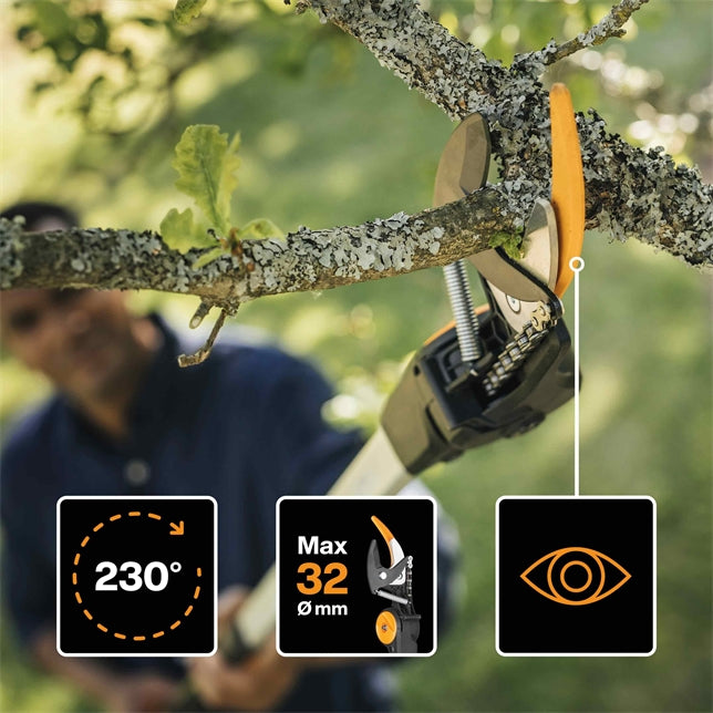 Fiskars Teleskop-Schneidgiraffe UPX82 & UPX86