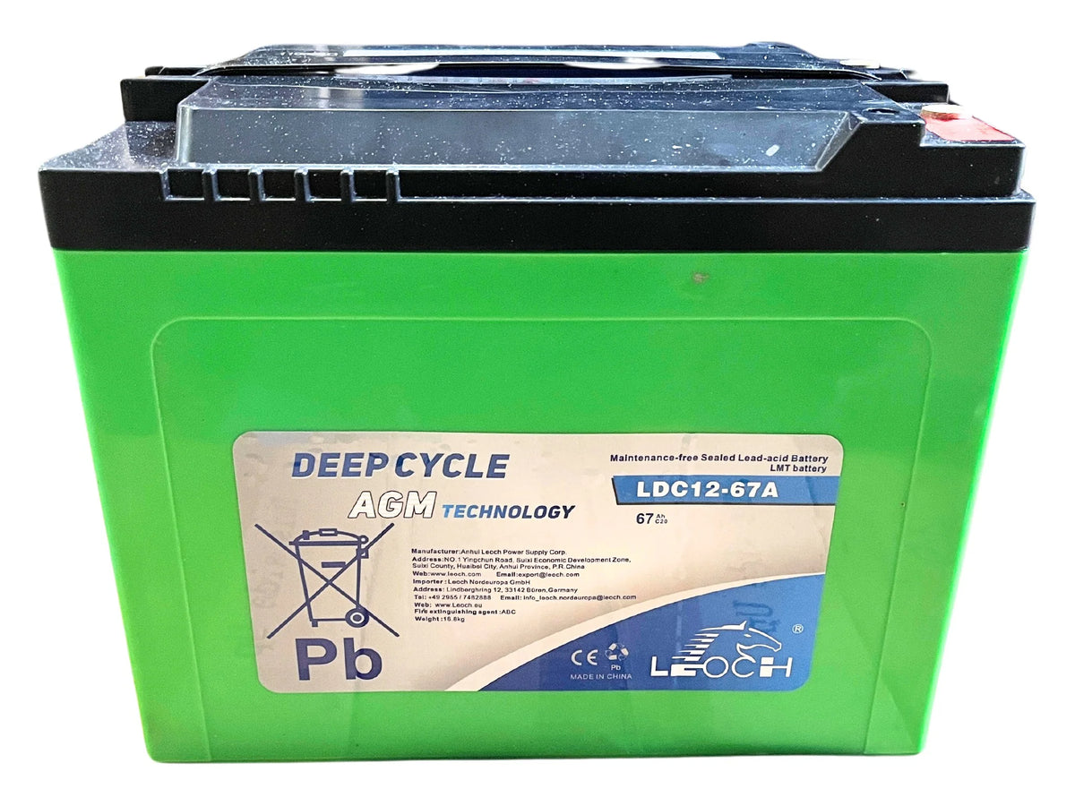 GraeferAGM-Batterie12V67AhfuerDAS80KRYSZ4KM80-PRO