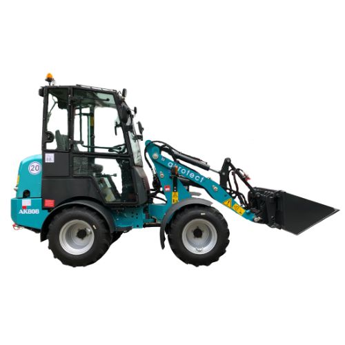 Akrotect Hoflader AK 808 mit Kabine