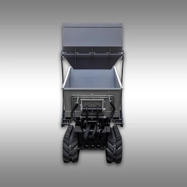 JANSEN® RD-700proS Raupendumper, hydrostatisch, Selbstladefunktion, Hochentleerung