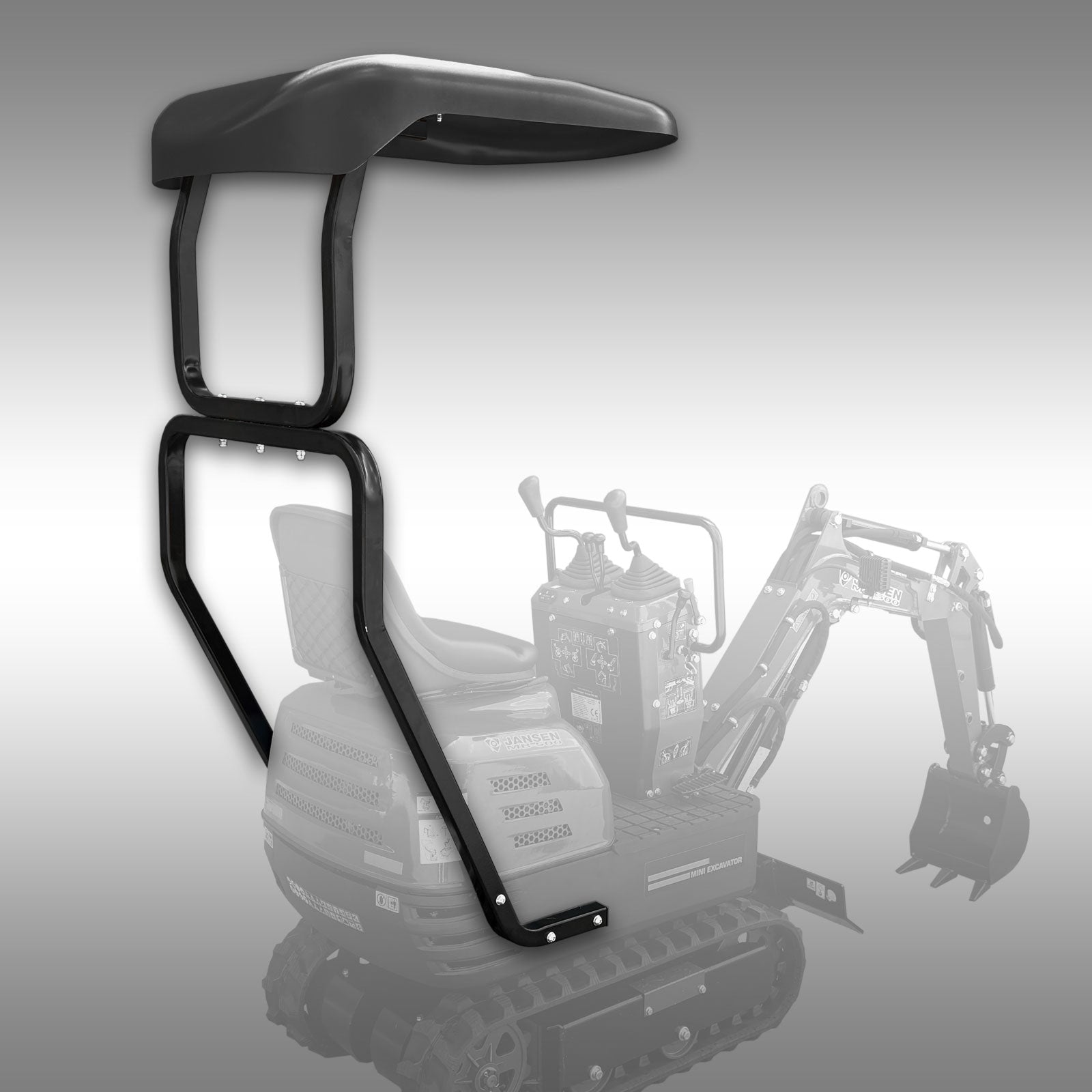 Jansen Optionales Dach für den Mikrobagger MB-500