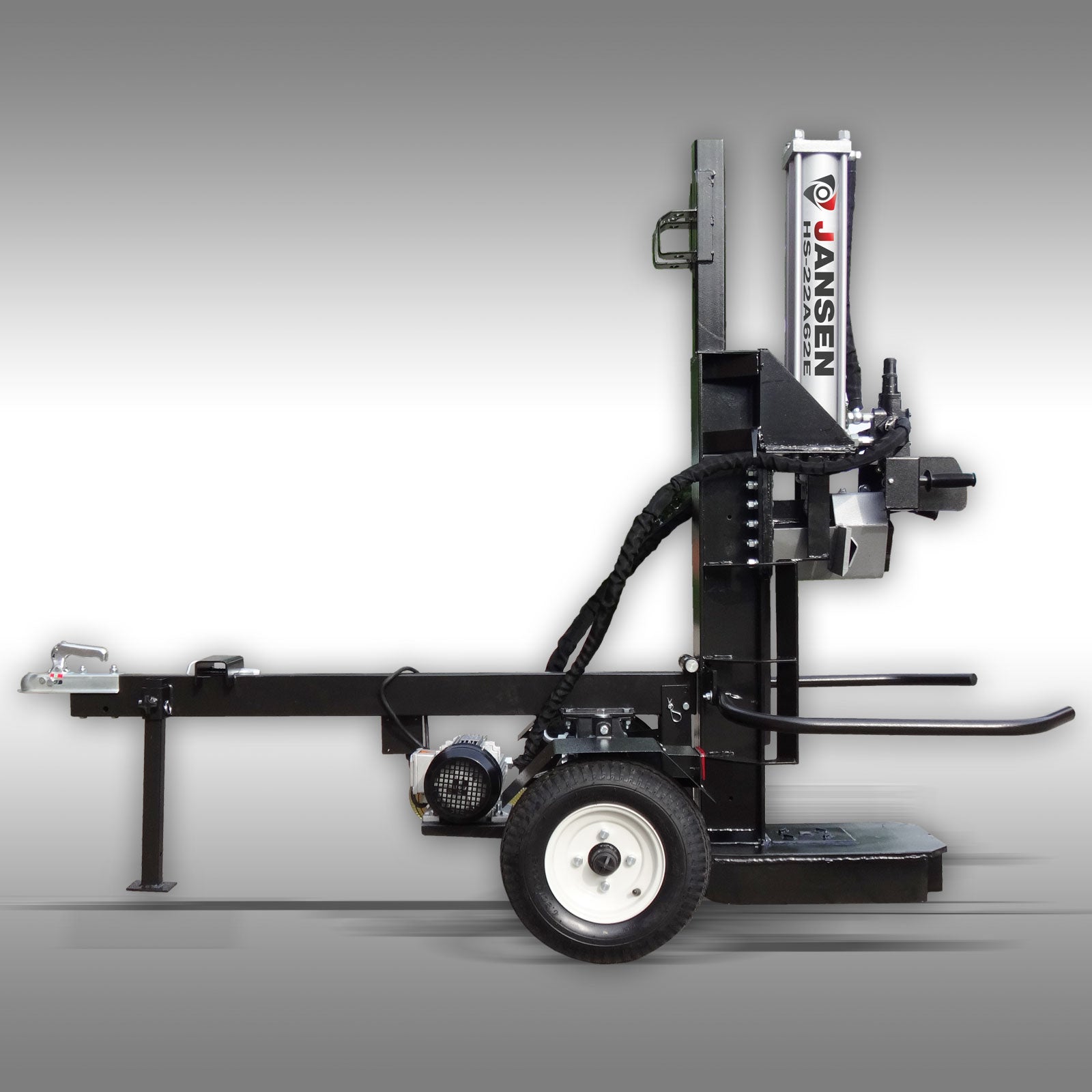 Holzspalter Jansen HS-22A62E Elektromotor, 22t, 62cm, stehend+liegend