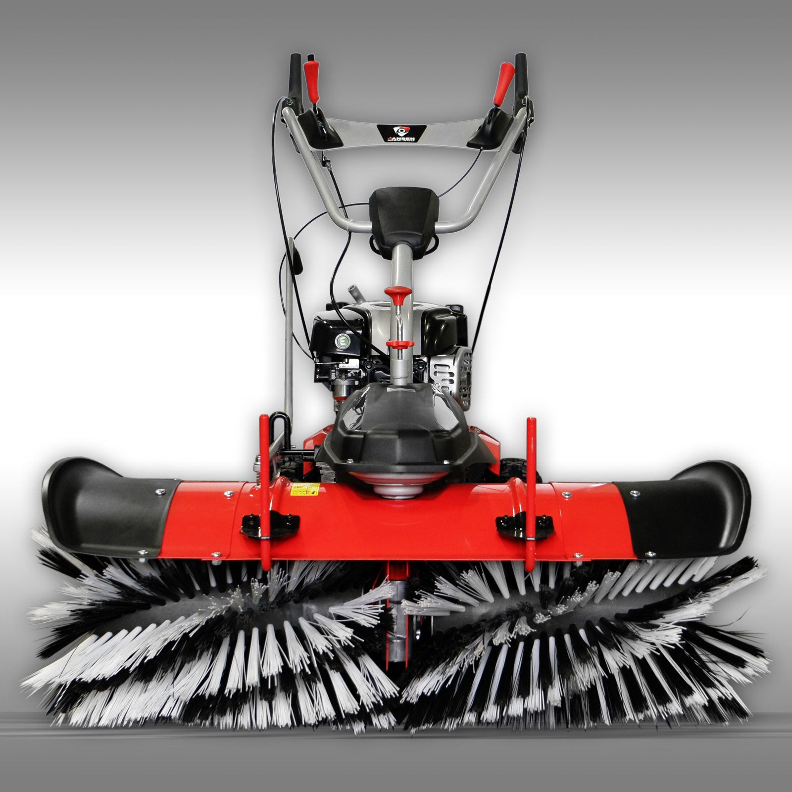 Kehrmaschine Jansen MKB-500BS, B&S 750EX Serie inkl. Schneeschild und Behälter