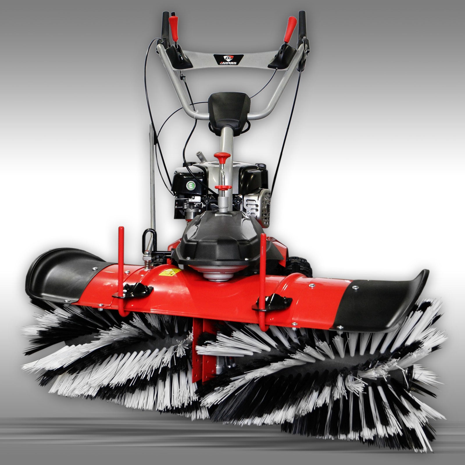 Kehrmaschine Jansen MKB-500BS, B&S 750EX Serie inkl. Schneeschild und Behälter