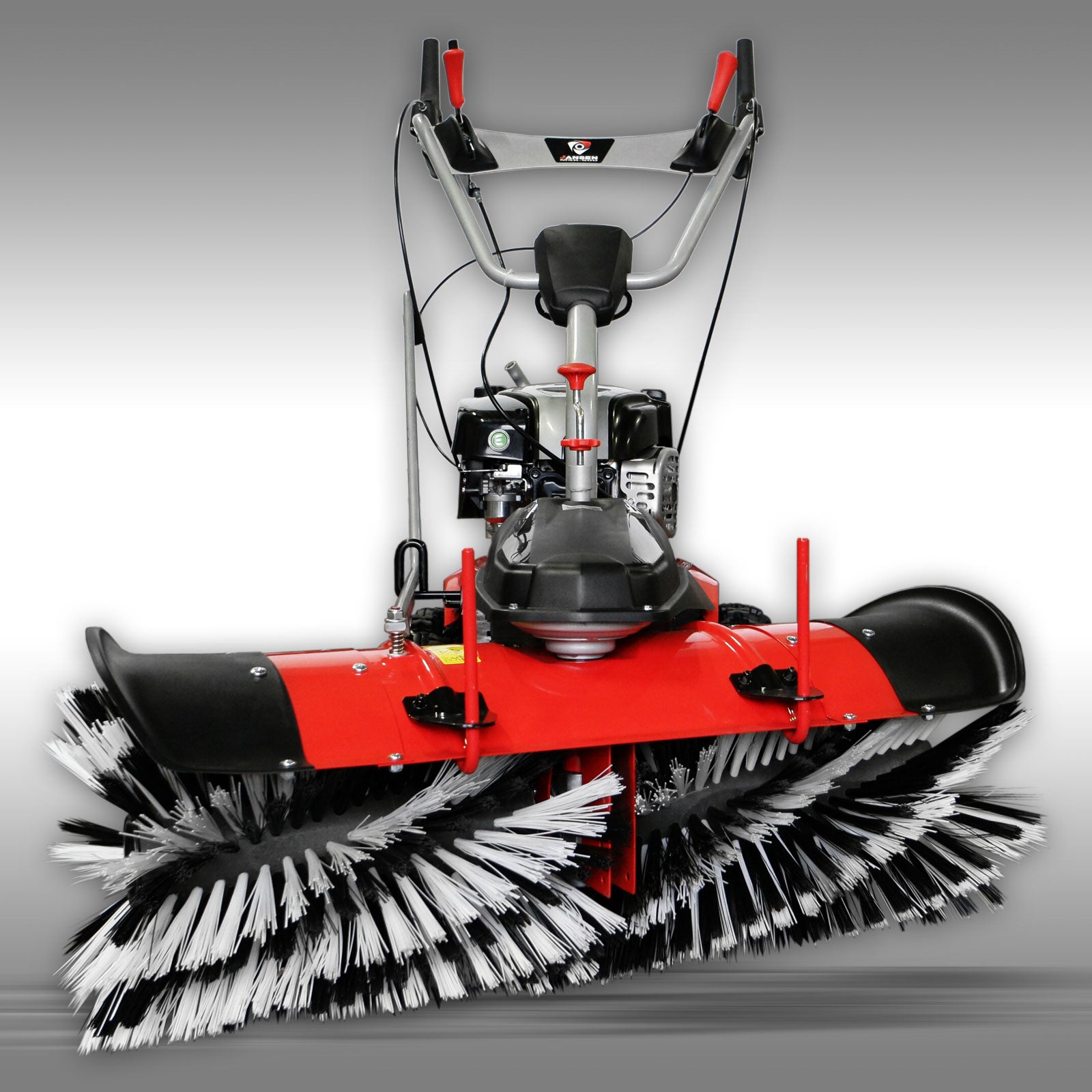 Kehrmaschine Jansen MKB-500BS, B&S 750EX Serie inkl. Schneeschild und Behälter