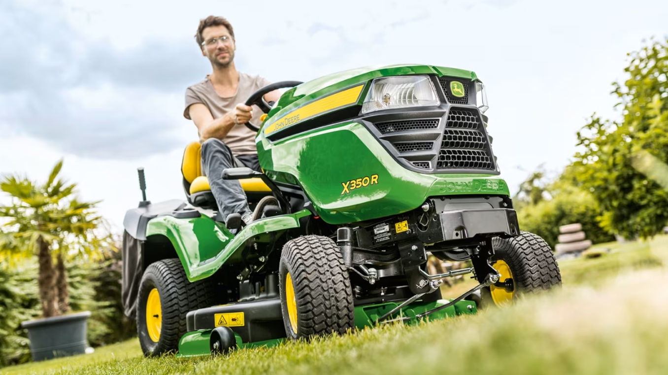 John Deere Rasentraktor X350R