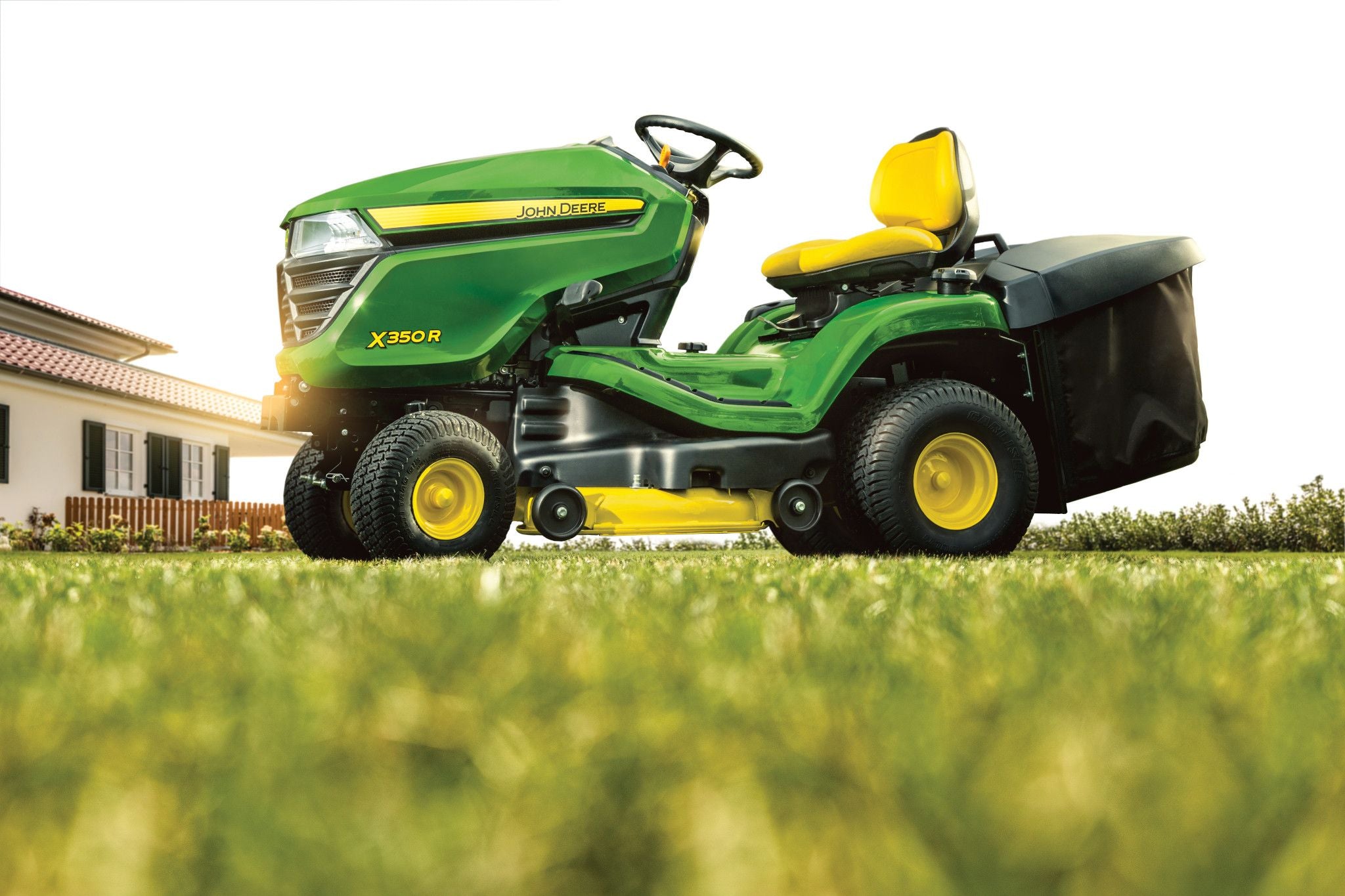 John Deere Rasentraktor X350R