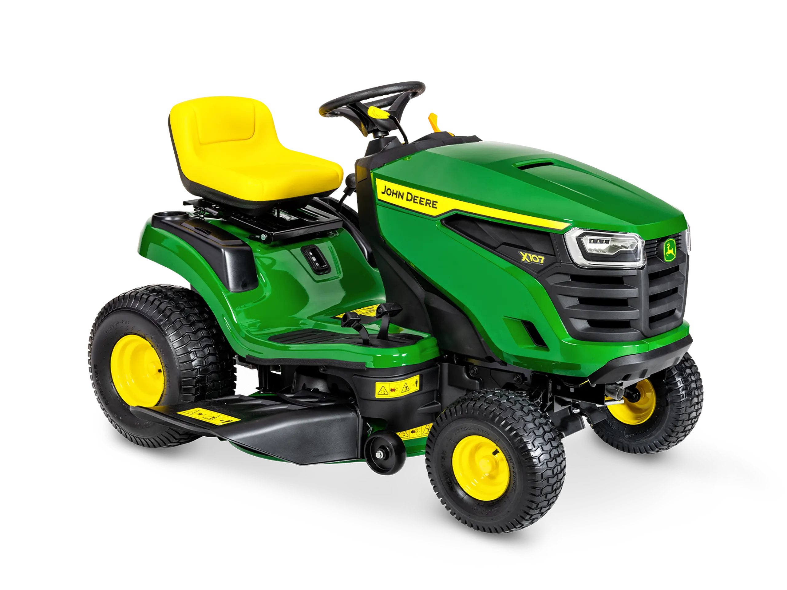 John Deere Rasentraktor X107