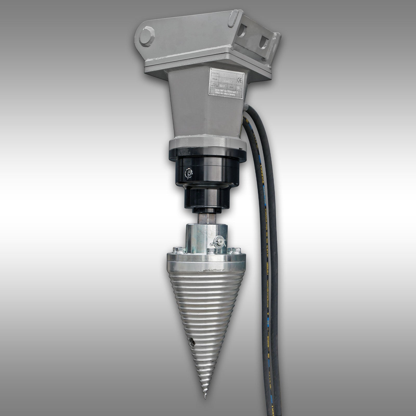 Kegelspalter Jansen JSK-500-EURO, Spaltkegel, Drillkegel, Holzspalter