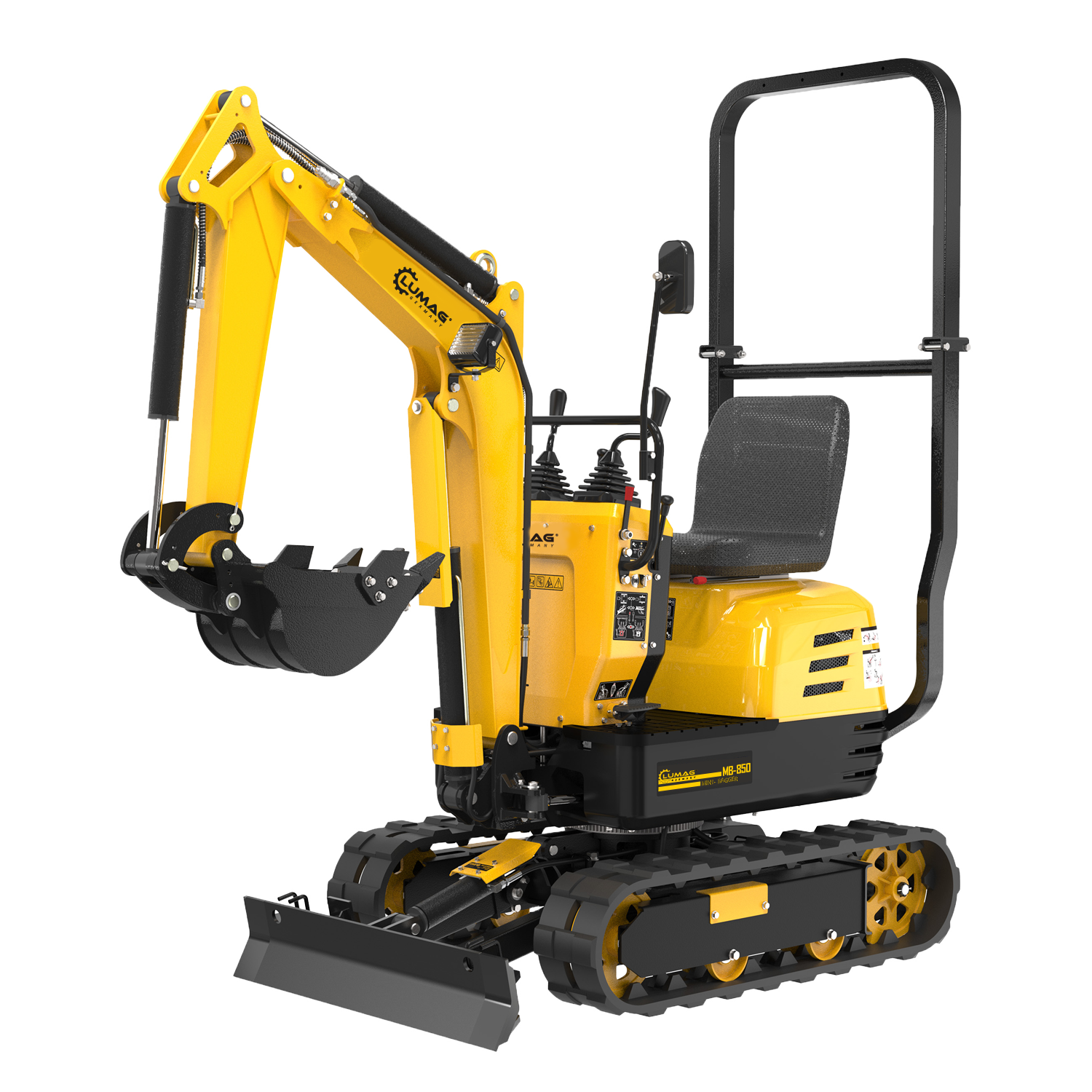 Lumag Benzin Mini-Bagger MB-850