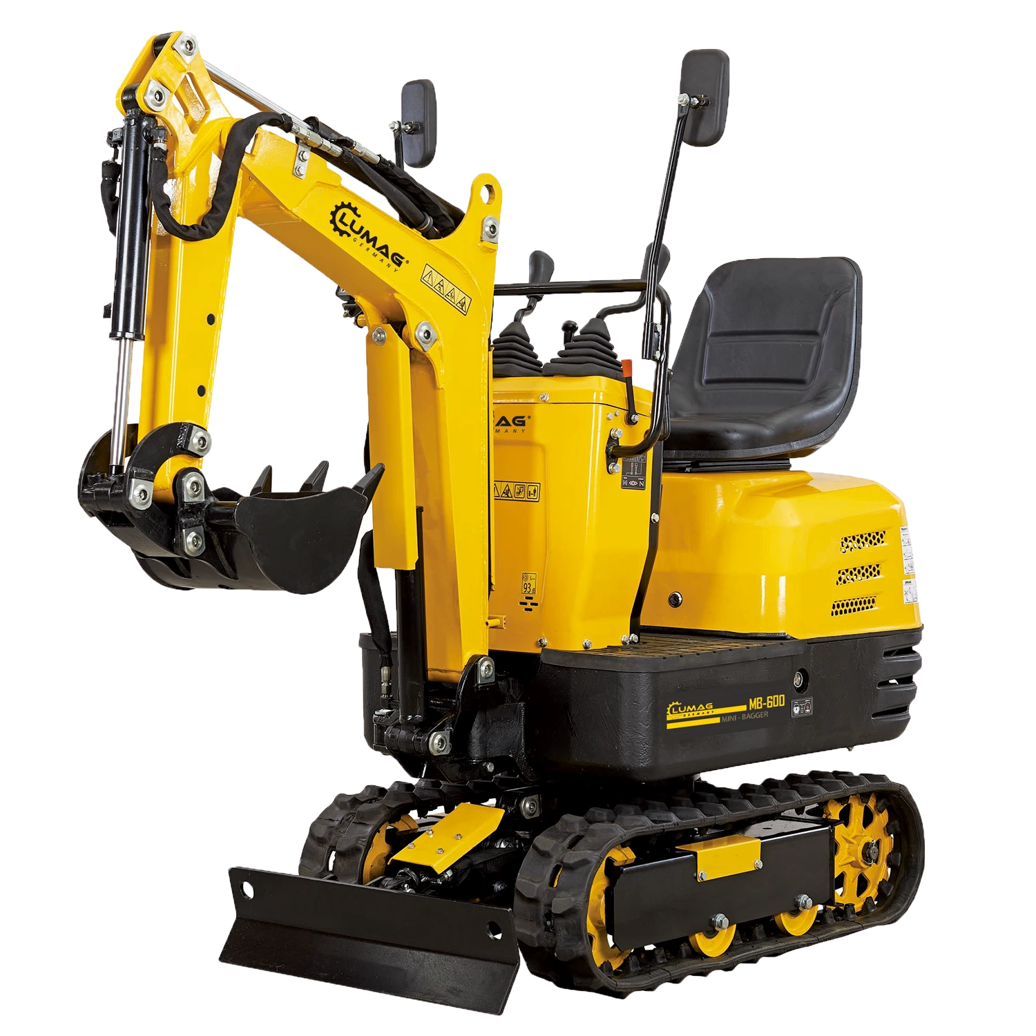 Lumag Benzin Mini-Bagger MB-600