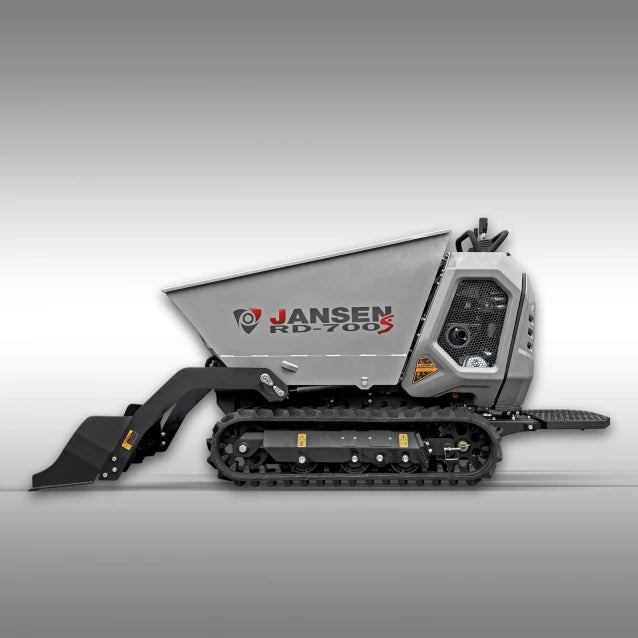 Raupendumper Jansen RD-700S, Benzin, hydrostatisch, Selbstladefunktion, Ketten
