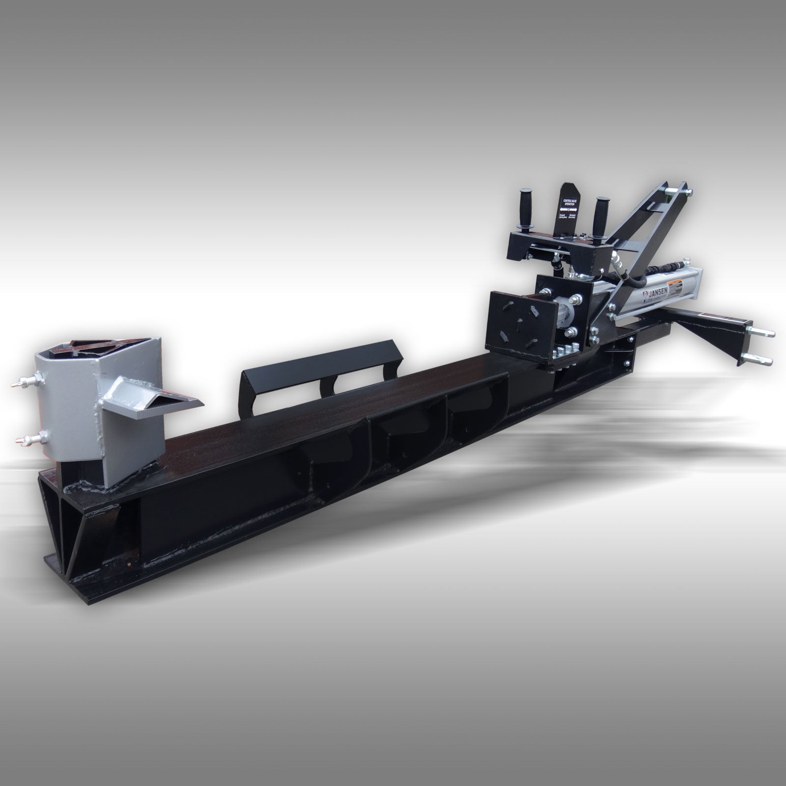 Holzspalter Jansen TS-14L105, liegend für Traktor, hydraulisch, 14 t