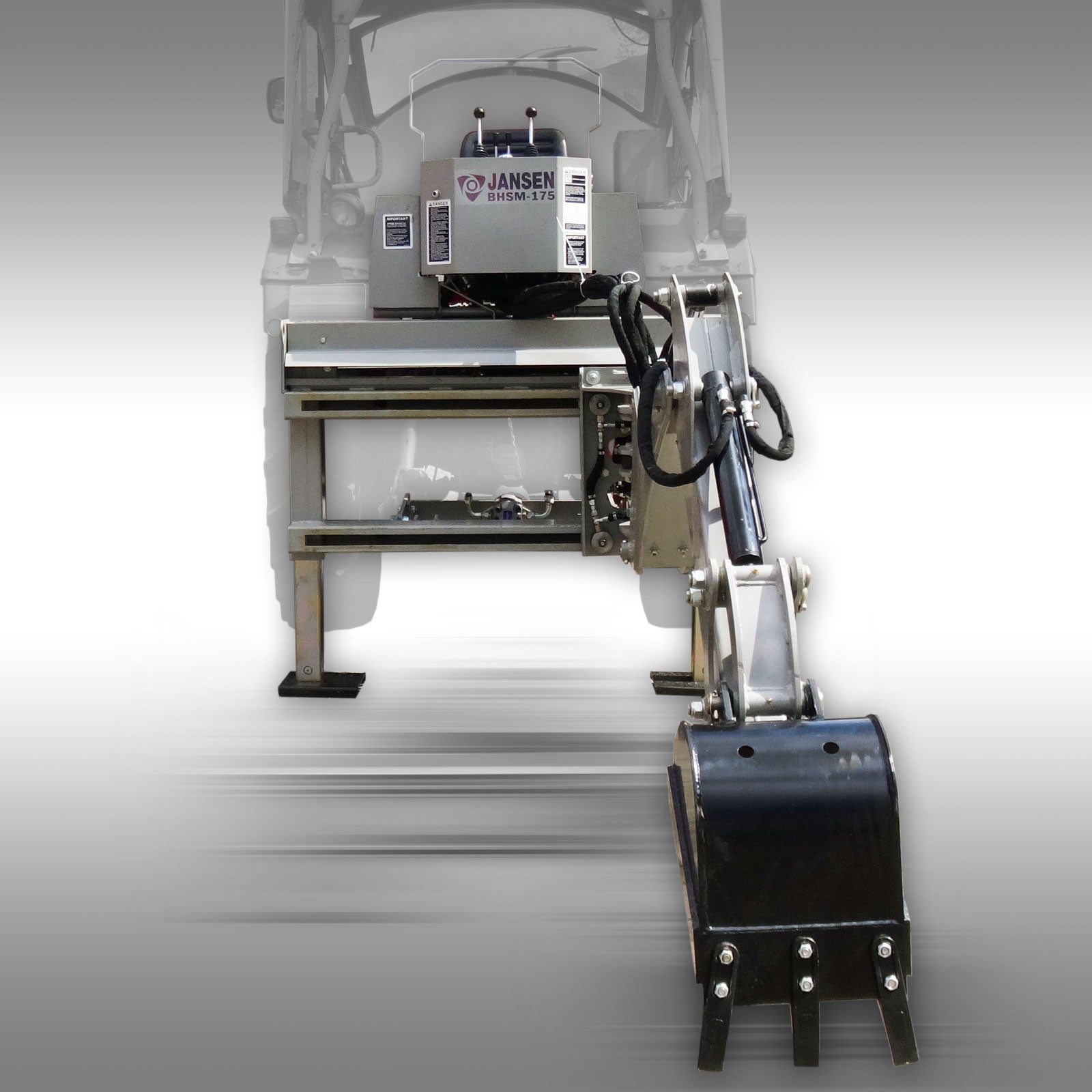 Jansen Heckbagger BHSM-175 inkl. 300mm Schaufel, Anbaubagger, Bagger