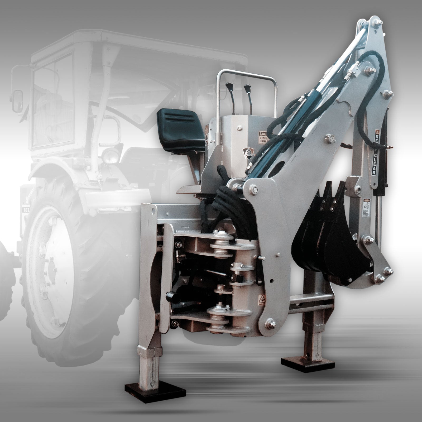 Jansen Heckbagger BHSM-225 inkl. 400mm, Anbaubagger, Bagger