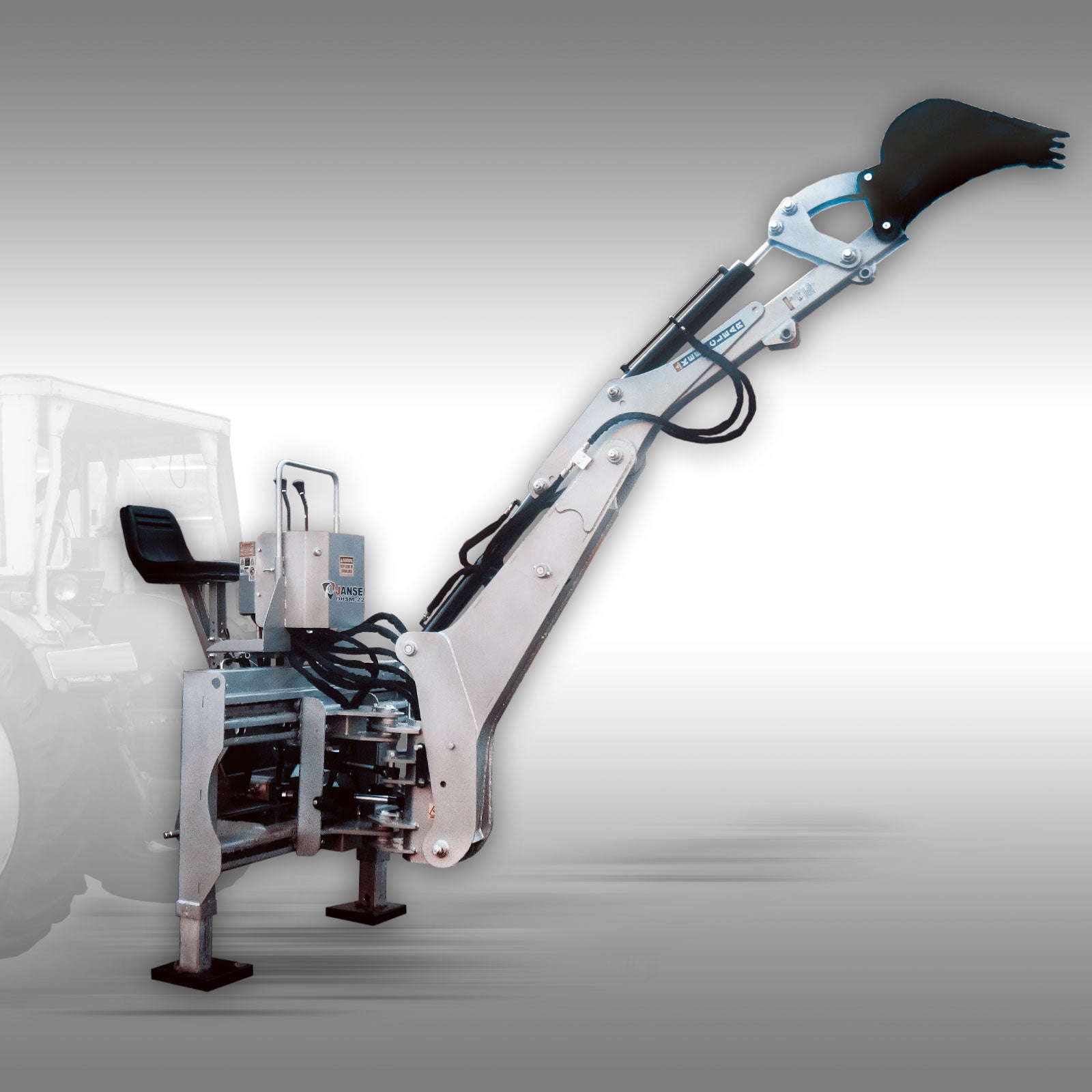 Jansen Heckbagger BHSM-225 inkl. 400mm, Anbaubagger, Bagger
