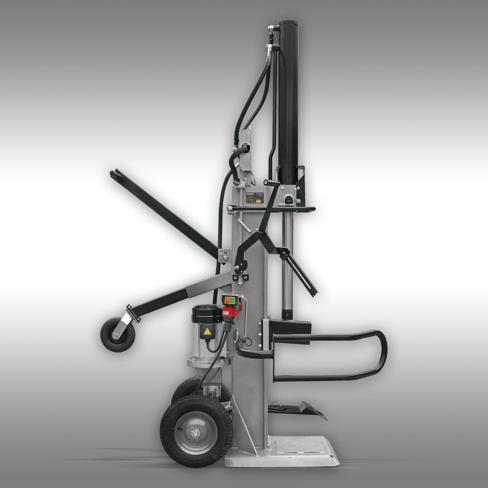 Holzspalter Jansen TS-22E, 22 t mit Stammheber, Elektromotor 4 kW