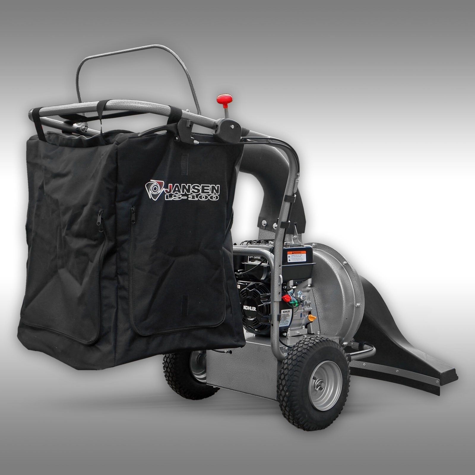 Laubsauger Jansen LS-100, fahrbar, Blattsauger, Laubbläser, KOMPLETT-SET
