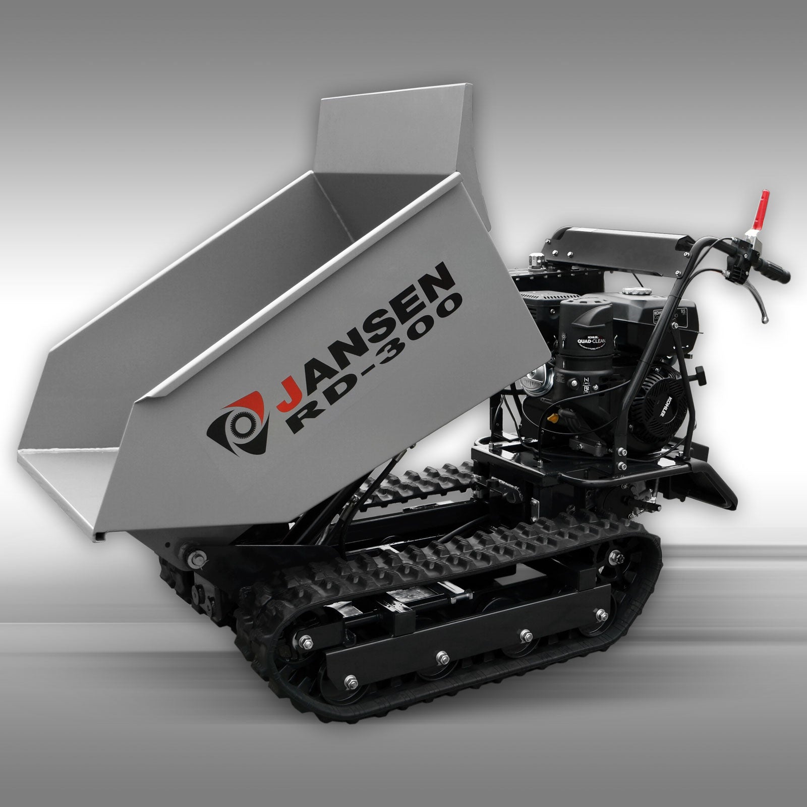 Raupendumper Jansen RD-300, hydr. Mulde, Benzinmotor, Briggs&Stratton