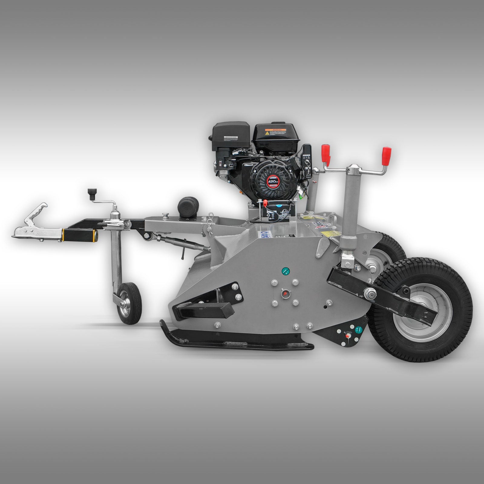 Schlegelmulcher Jansen AT-120, 15 PS Motor, Quad ATV Traktor, Mähwerk