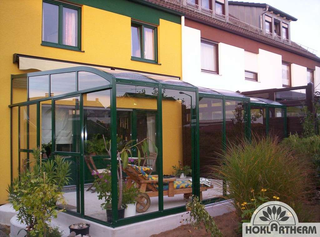 Hoklartherm Überdachung "Schieberanda"