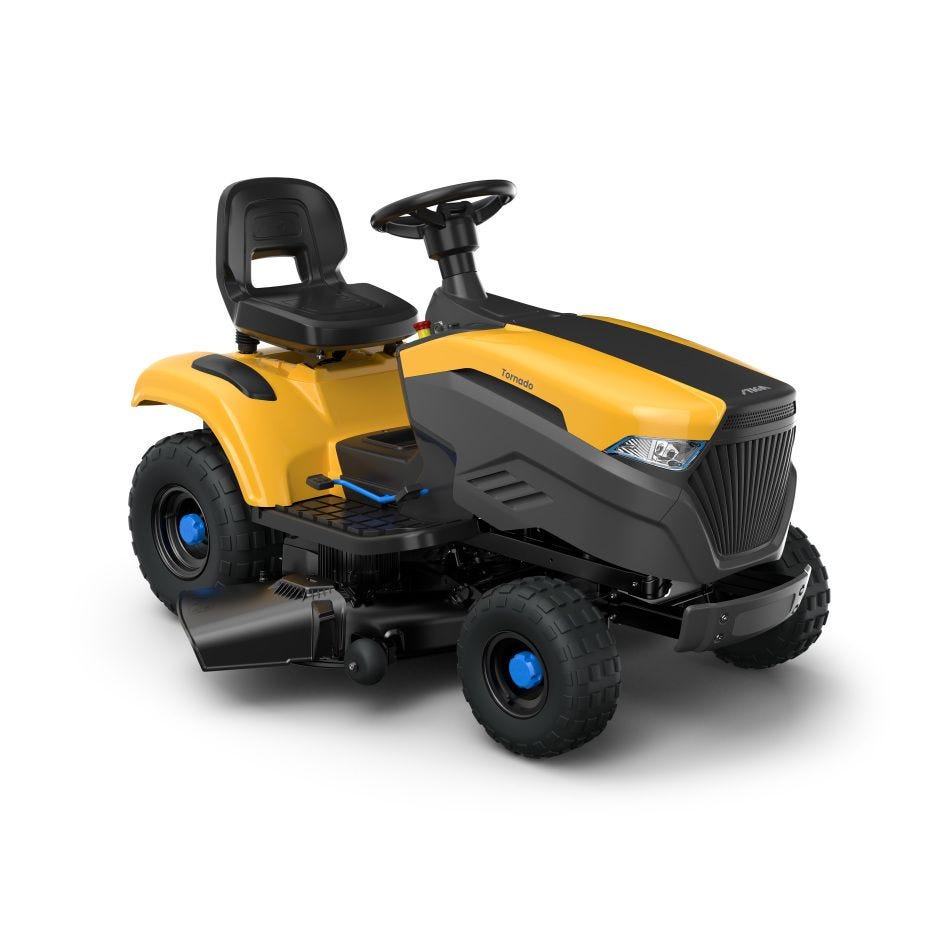 STIGA Tornado 398e Akku-Rasentraktor