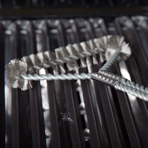 Broil King Grillbürste 3-seitig mit Edelstahlborsten / 45 cm