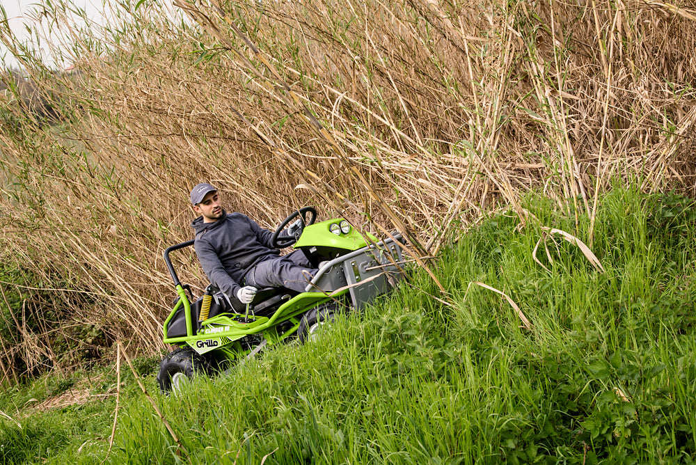 Grillo Hydraulischer Aufsitz-Wiesenmäher Climber 10 AWD 27