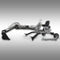 Jansen Minibagger MB-360° Benzin Schreitbagger inkl. 20cm Löffel 360° Drehkranz