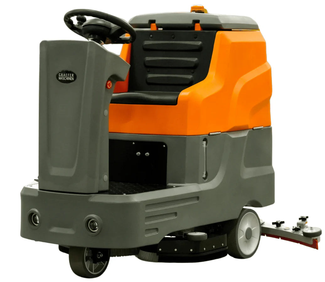Graefer Aufsitz-Scheuersaugmaschine SM125-PRO mit Doppelbürste