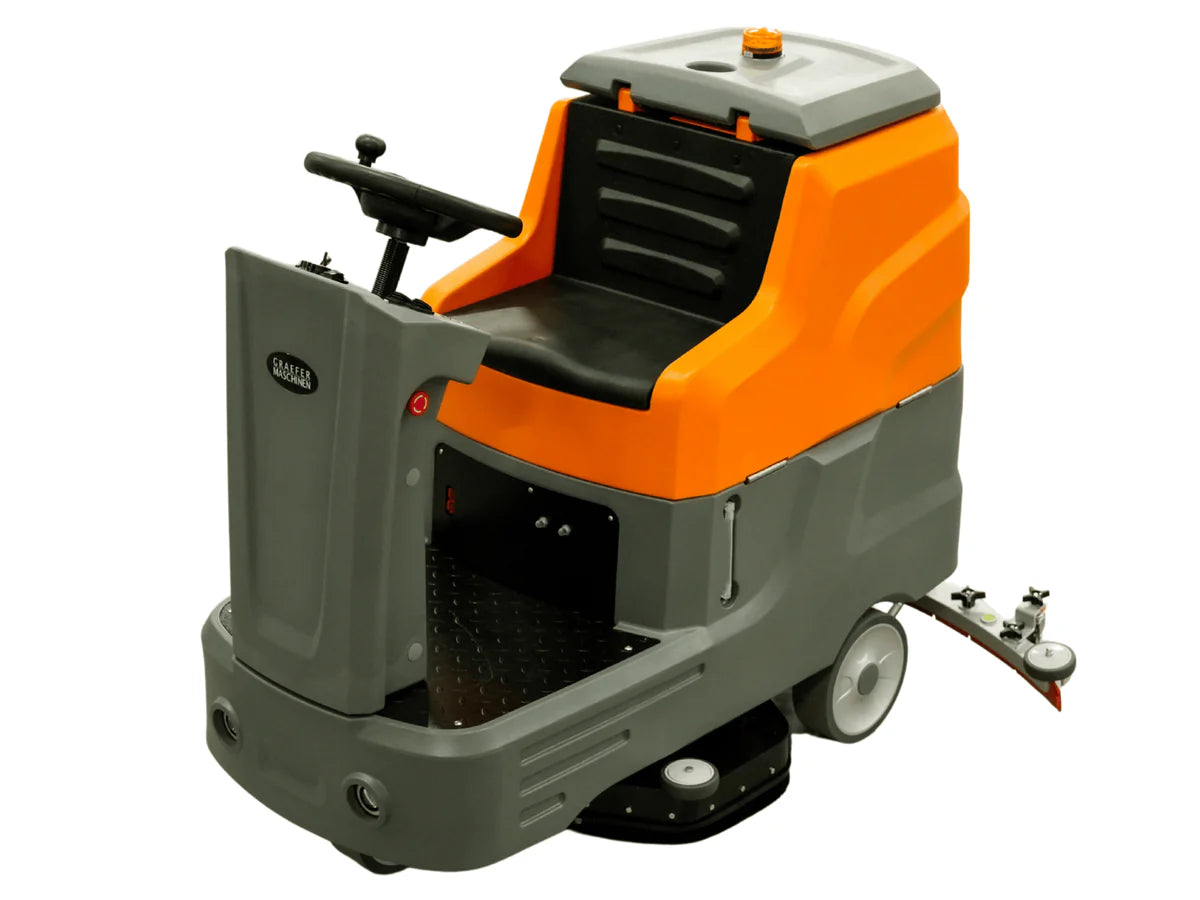 Graefer Aufsitz-Scheuersaugmaschine SM125-PRO mit Doppelbürste