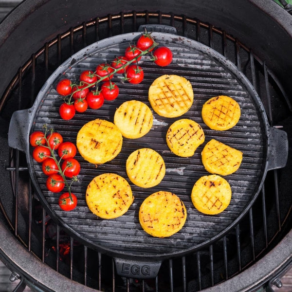 Big Green Egg Grillplatte aus Gusseisen