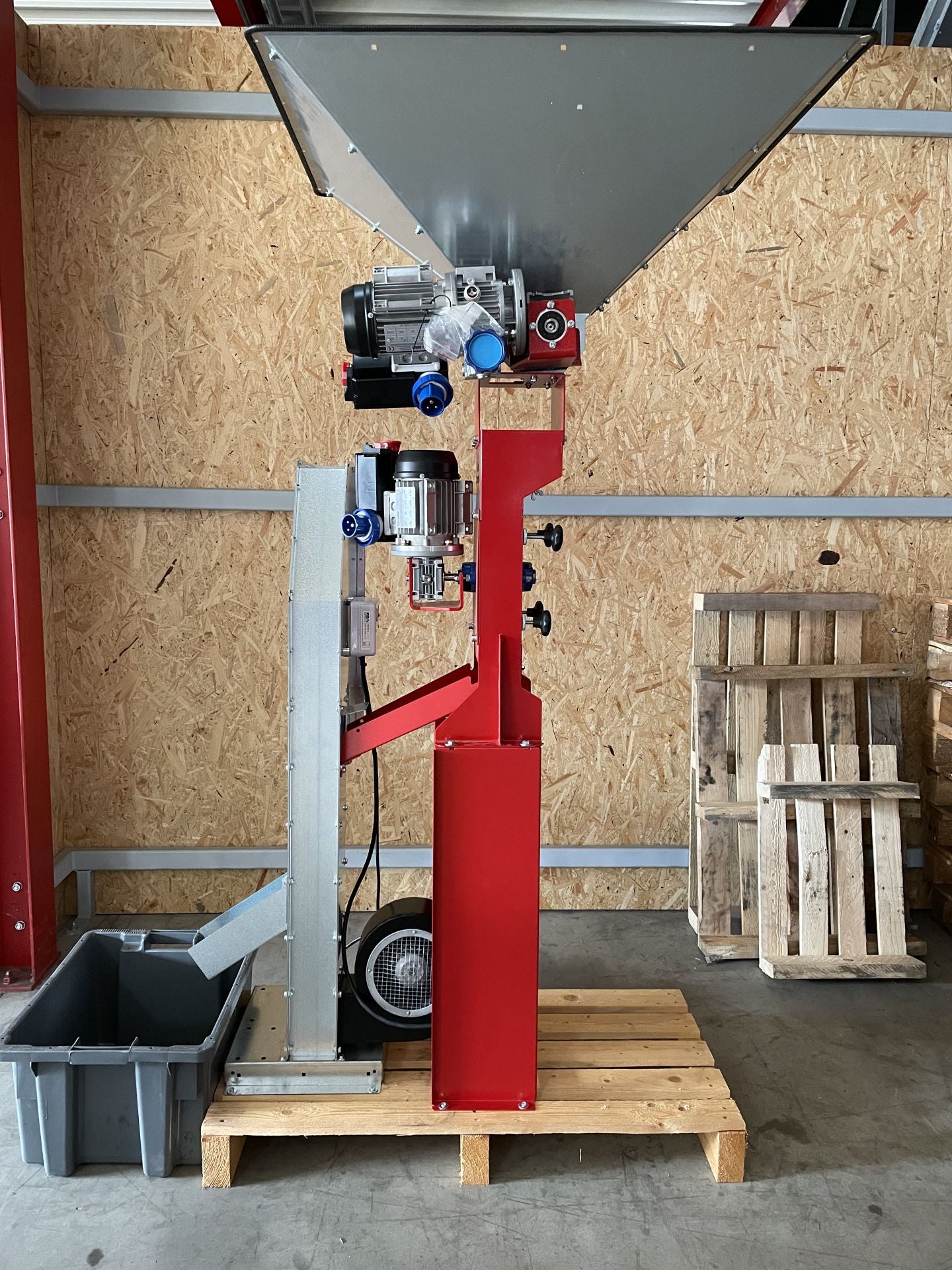 Feucht Obsttechnik Schalenentferner Schalengebläse