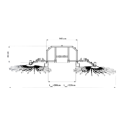 Feucht Obsttechnik Haselnuss-Schwader