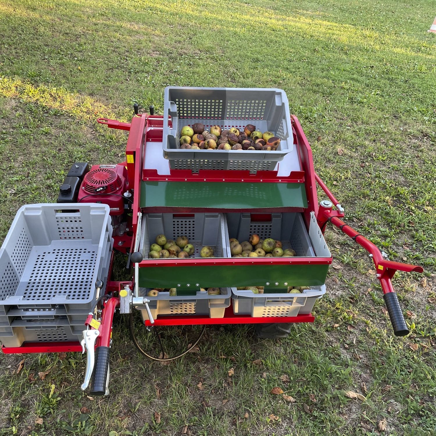 Feucht Obsttechnik Obstauflesemaschine/ Obstaufsammelmaschine OB 80 hydro