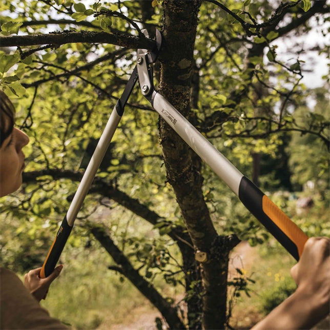 Fiskars PowerGear X Bypass-Getriebeastschere LX98-L