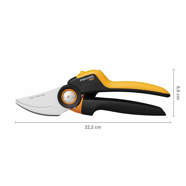 Fiskars X-series Bypass-Gartenschere Größe M & L