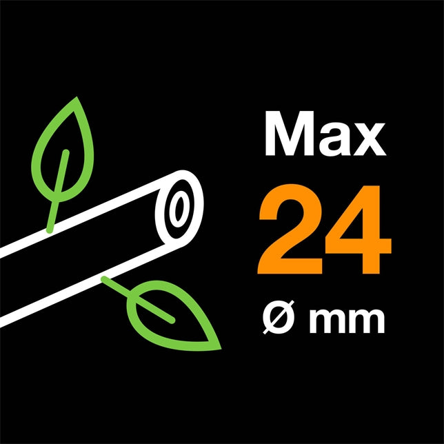 Fiskars X-series Bypass-Gartenschere Größe M & L