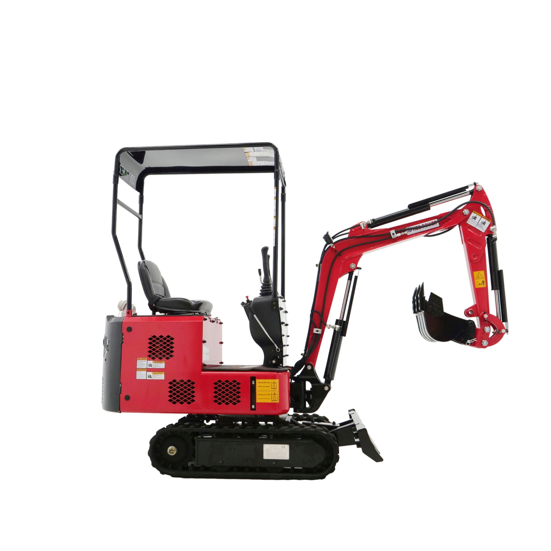 HZC Power Minibagger EBKB810K, Benzin, Elektro