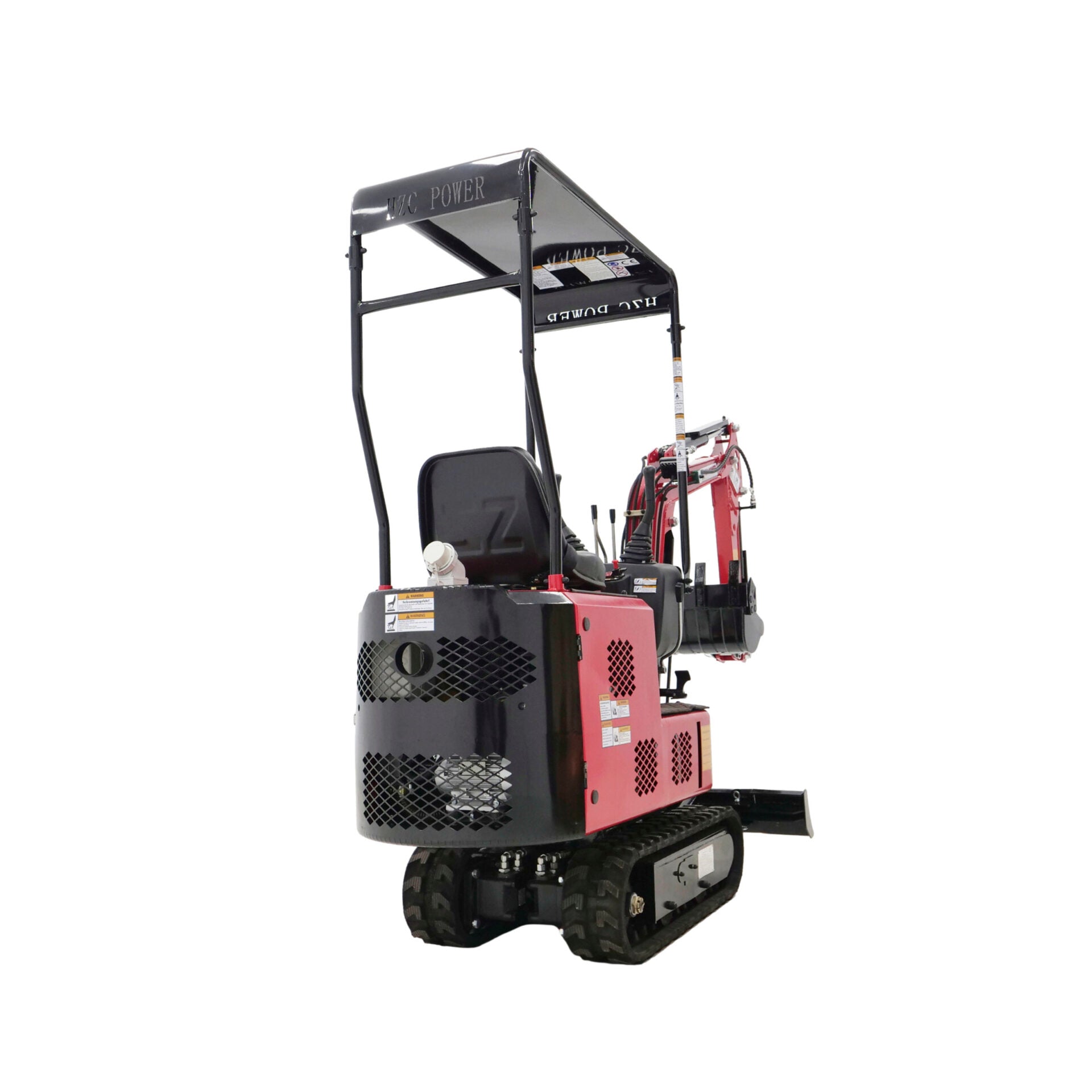 HZC Power Minibagger EBKB810K, Benzin, Elektro