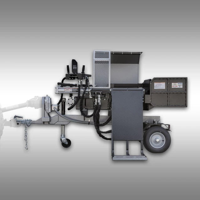 JANSEN® SHS-20L55T Schichtholzspalter, 20 Tonnen, Zapfwellenantrieb & Stammheber