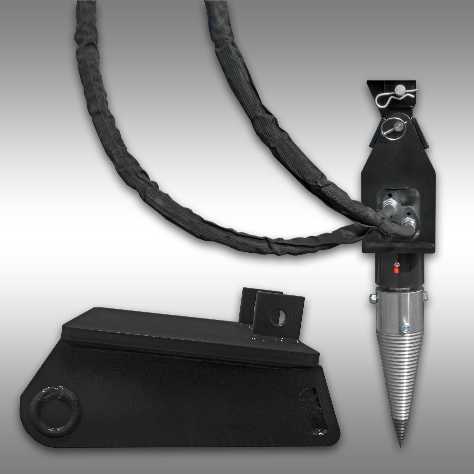 Kegelspalter Jansen JSK-350-MS03, Spaltkegel, Drillkegel, Holzspalter