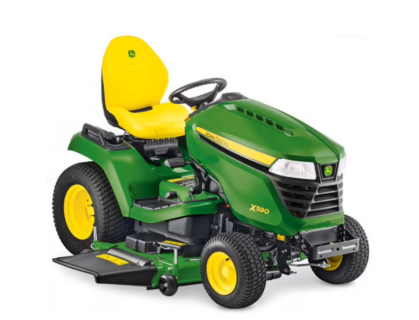 John Deere X590 mit 122cm Mähwerk